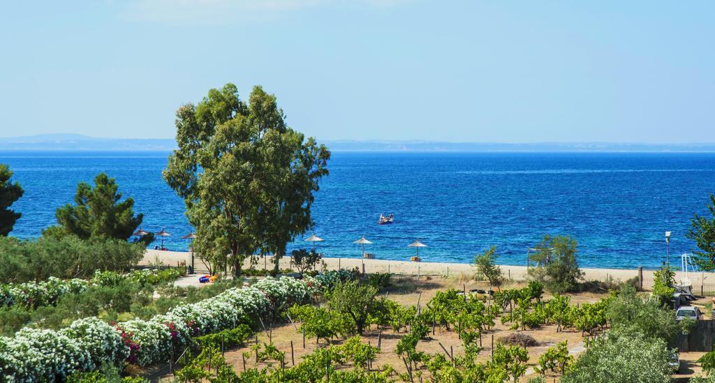 Coral Blue Beach Hotel Gerakini Exterior foto