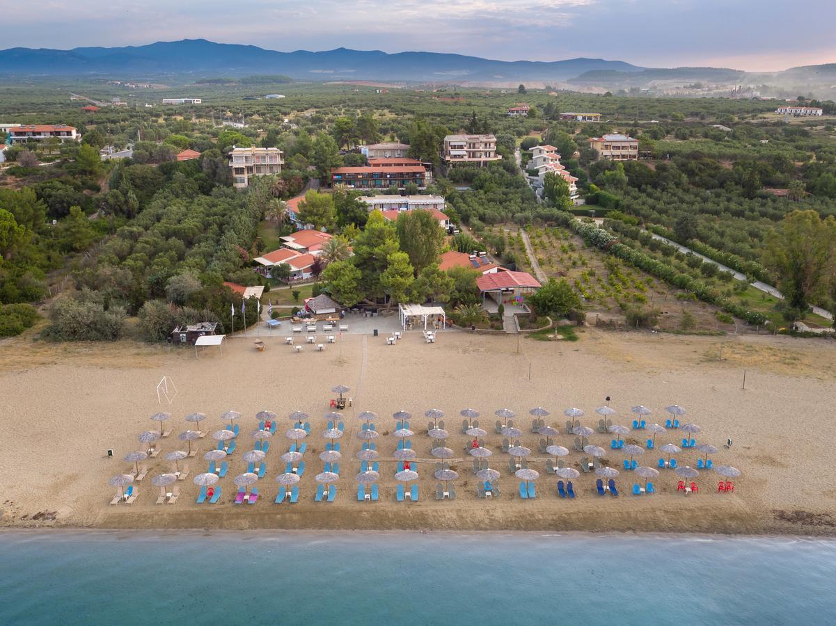 Coral Blue Beach Hotel Gerakini Exterior foto